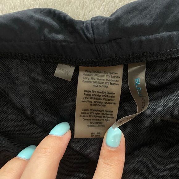 Bleu Rod Beattie Fold Over Bikini Bottoms Size 18W - Picture 6 of 7